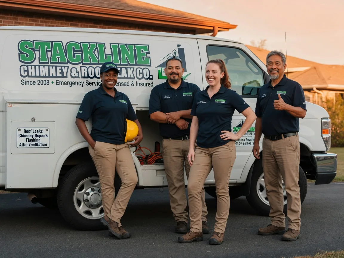 Chimney flashing repair company in Mankato, KS